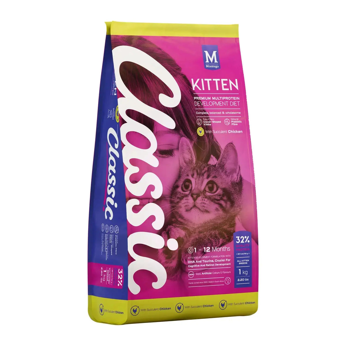 Montego Classic Kitten Chicken Dry Cat Food   | Canine & Co