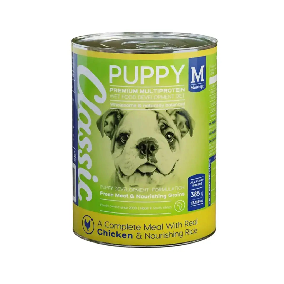 Montego Classic Puppy Chicken Wet Dog Food   | Canine & Co