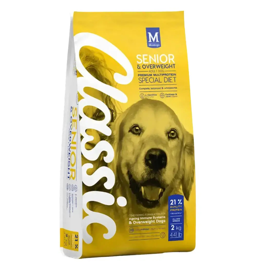 Montego Classic Senior & Overweight Special Diet Dry Dog Food   | Canine & Co