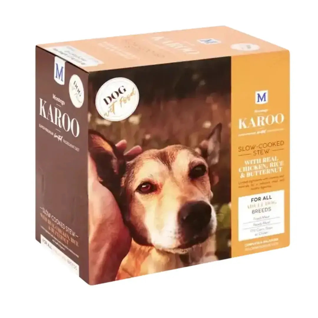 Montego Karoo Adult Chicken & Butternut Wet Dog Food   | Canine & Co