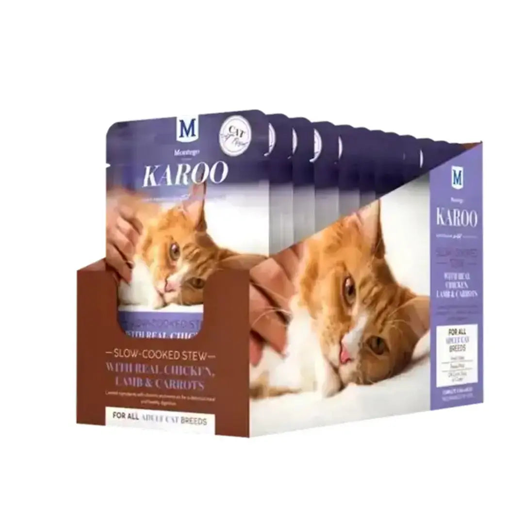 Montego Karoo Adult Chicken & Carrots Wet Cat Food 85g