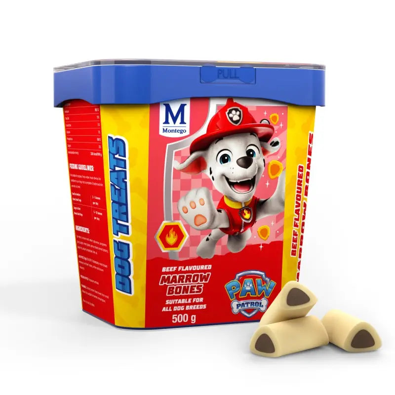 Montego Paw Patrol Dog Treats - Beef Marrow Bones
