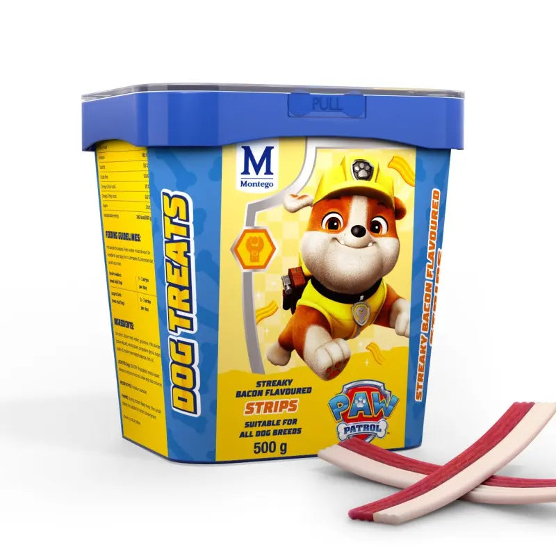 Montego Paw Patrol Dog Treats - Streaky Bacon Strips