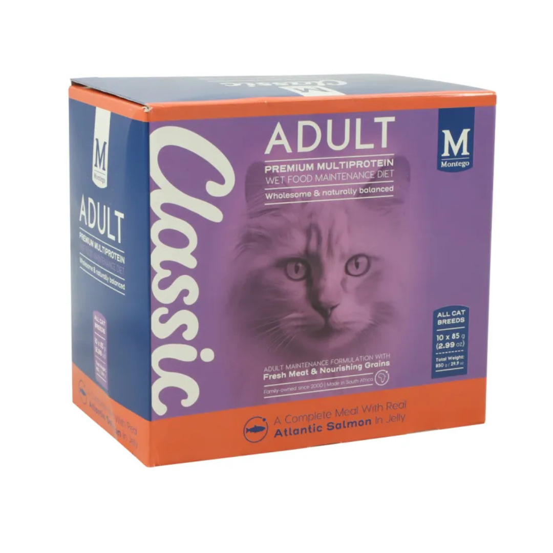 Montego Classic Adult Cat Salmon Wet Cat Food   | Canine & Co