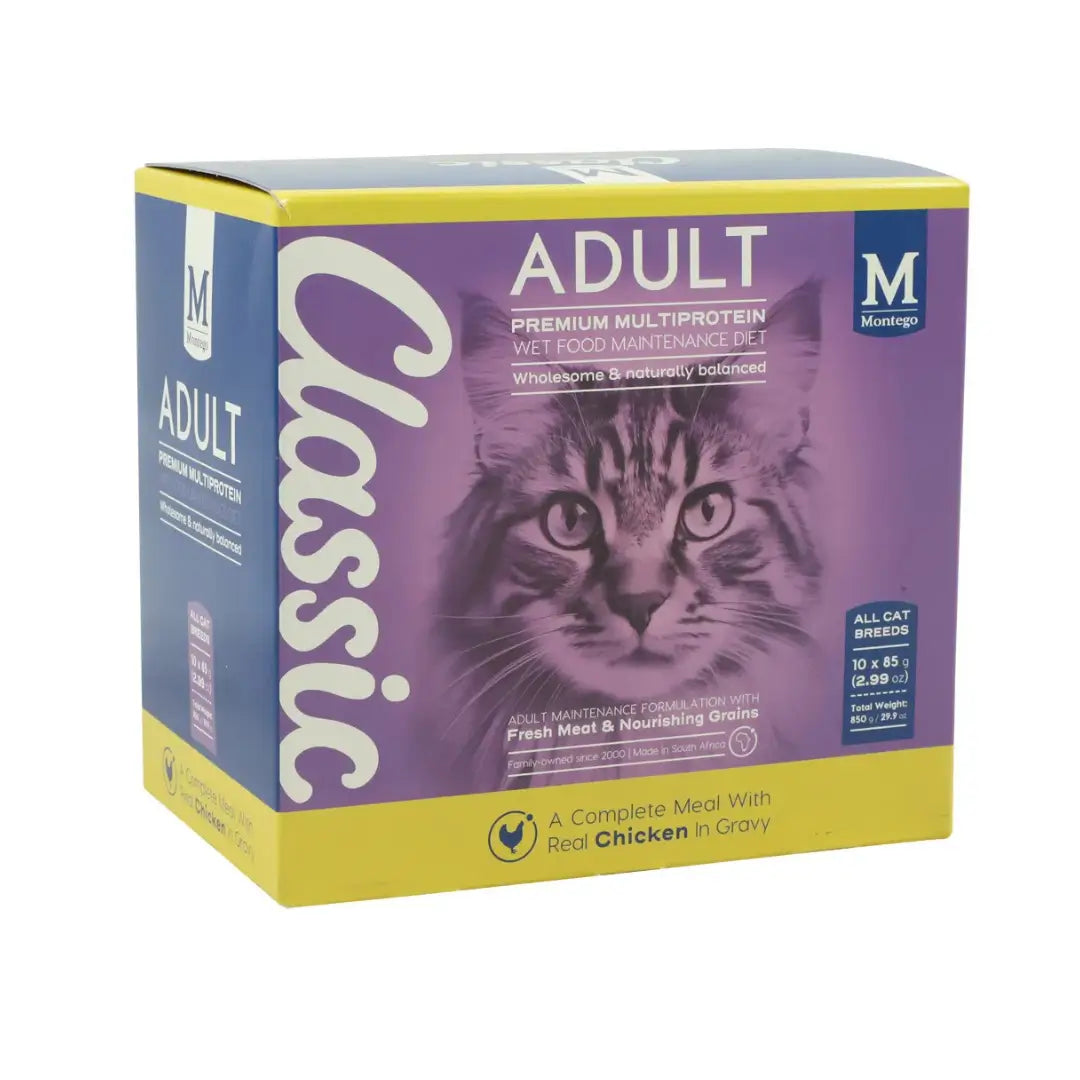 Montego Classic Adult Cat Chicken Wet Cat Food   | Canine & Co