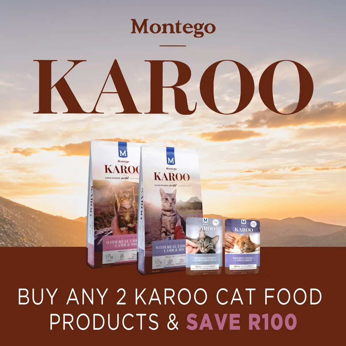 Buy 2 Karoo Cat - Save R100