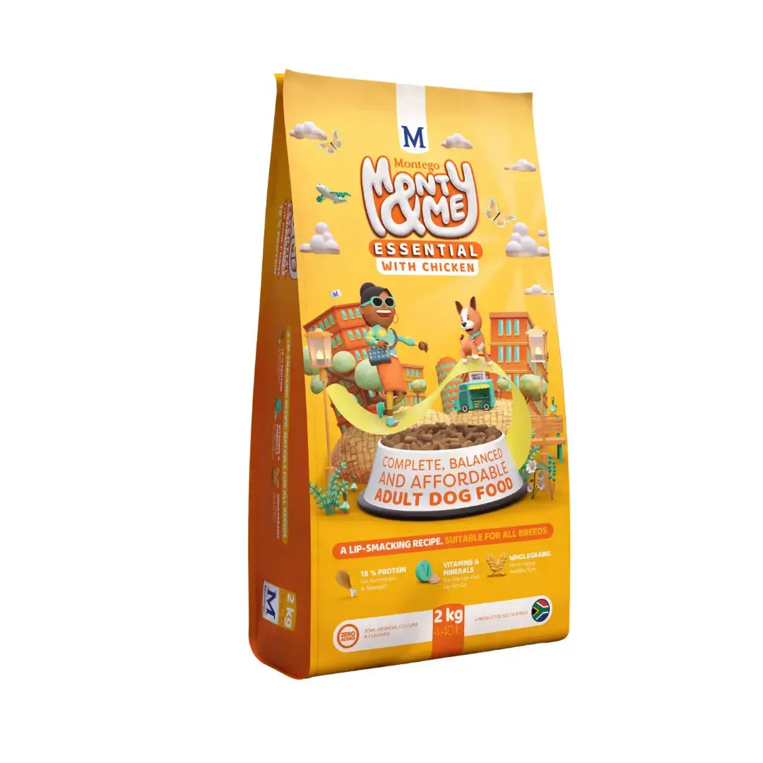 Monty & Me Essential Chicken Adult Dry Dog Food   | Canine & Co