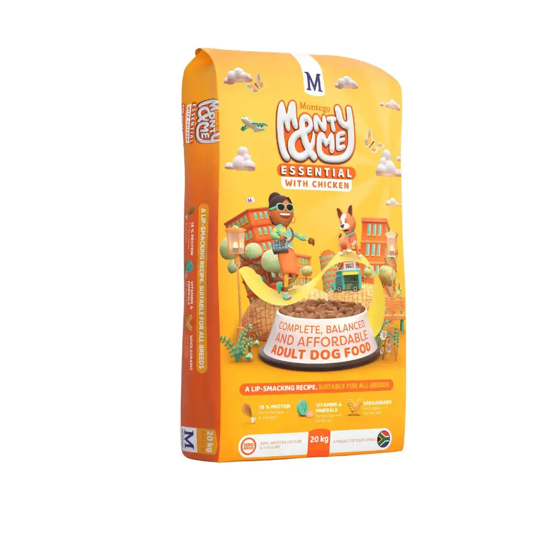 Monty & Me Essential Chicken Adult Dry Dog Food   | Canine & Co