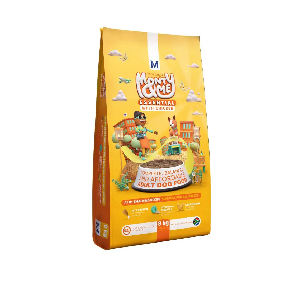 Monty & Me Essential Chicken Adult Dry Dog Food   | Canine & Co