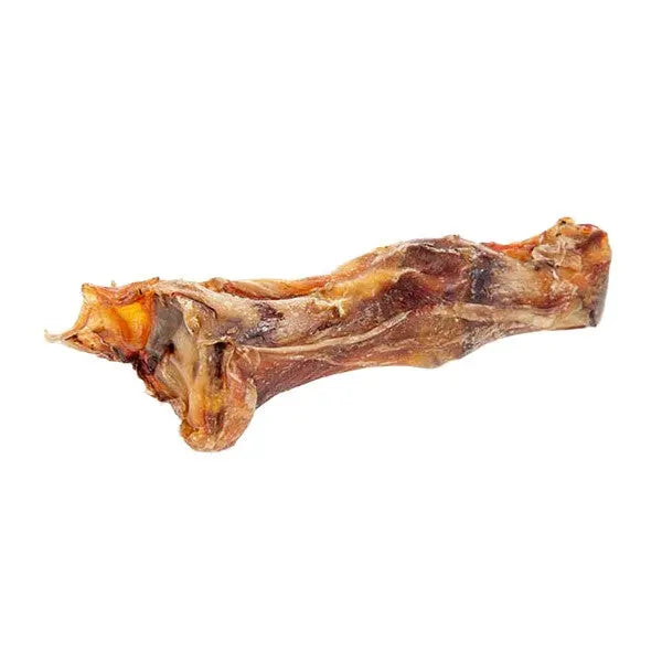 Natural dog chew bone, high in protein, perfect for dental health and long-lasting enjoyment.