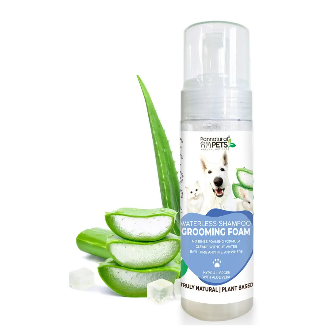Pannatural Pets Grooming Foam Shampoo