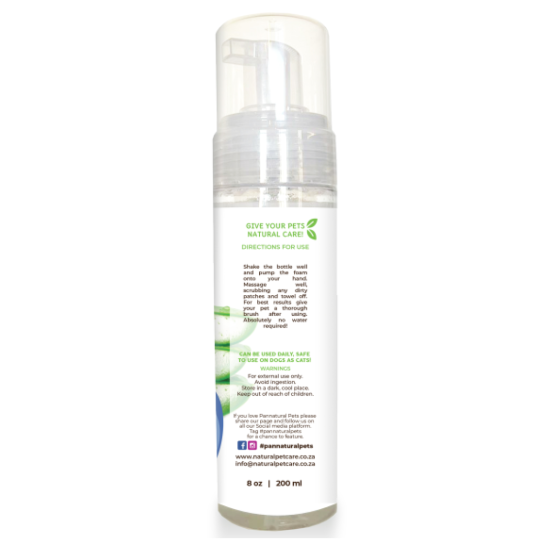 Pannatural Pets Grooming Foam Shampoo