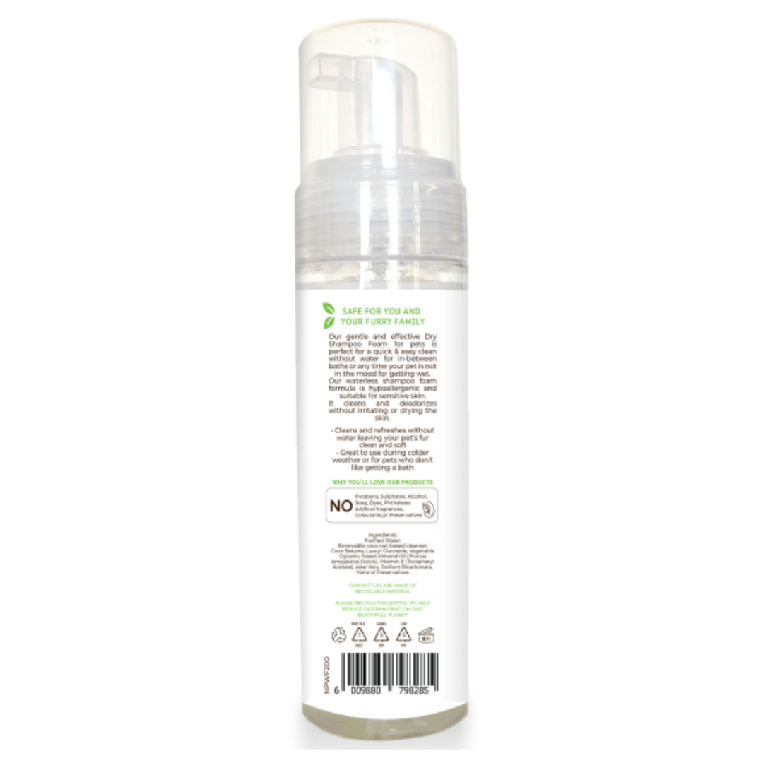 Pannatural Pets Grooming Foam Shampoo