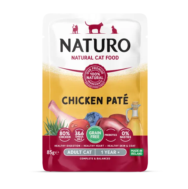 Naturo Adult Chicken Pate Wet Cat Food   | Canine & Co