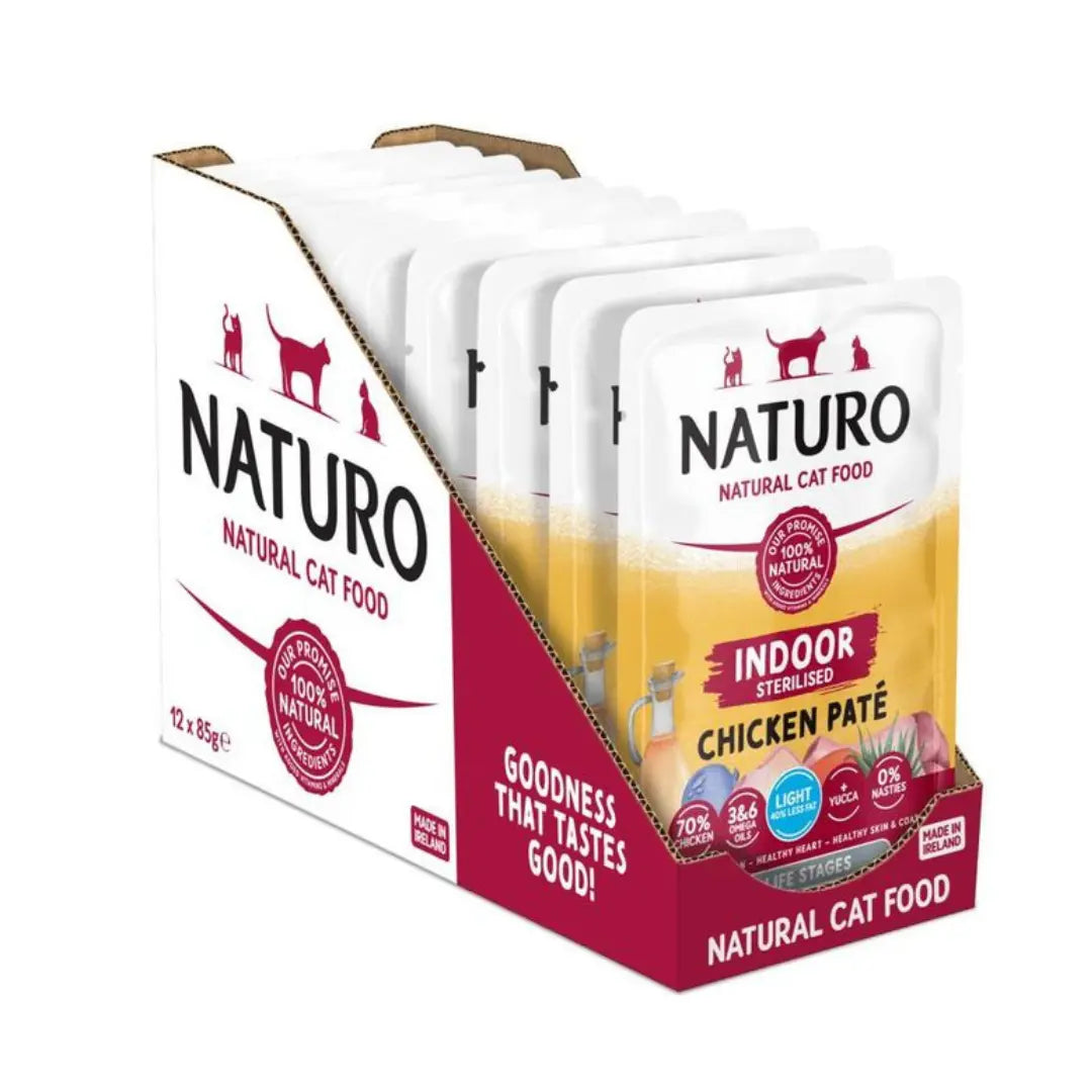 Naturo Adult Chicken Pate Wet Cat Food   | Canine & Co