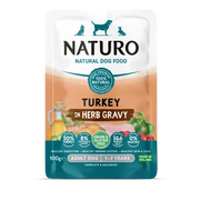 Naturo Adult Grain Free Turkey & Veg in Gravy Wet Dog Food   | Canine & Co