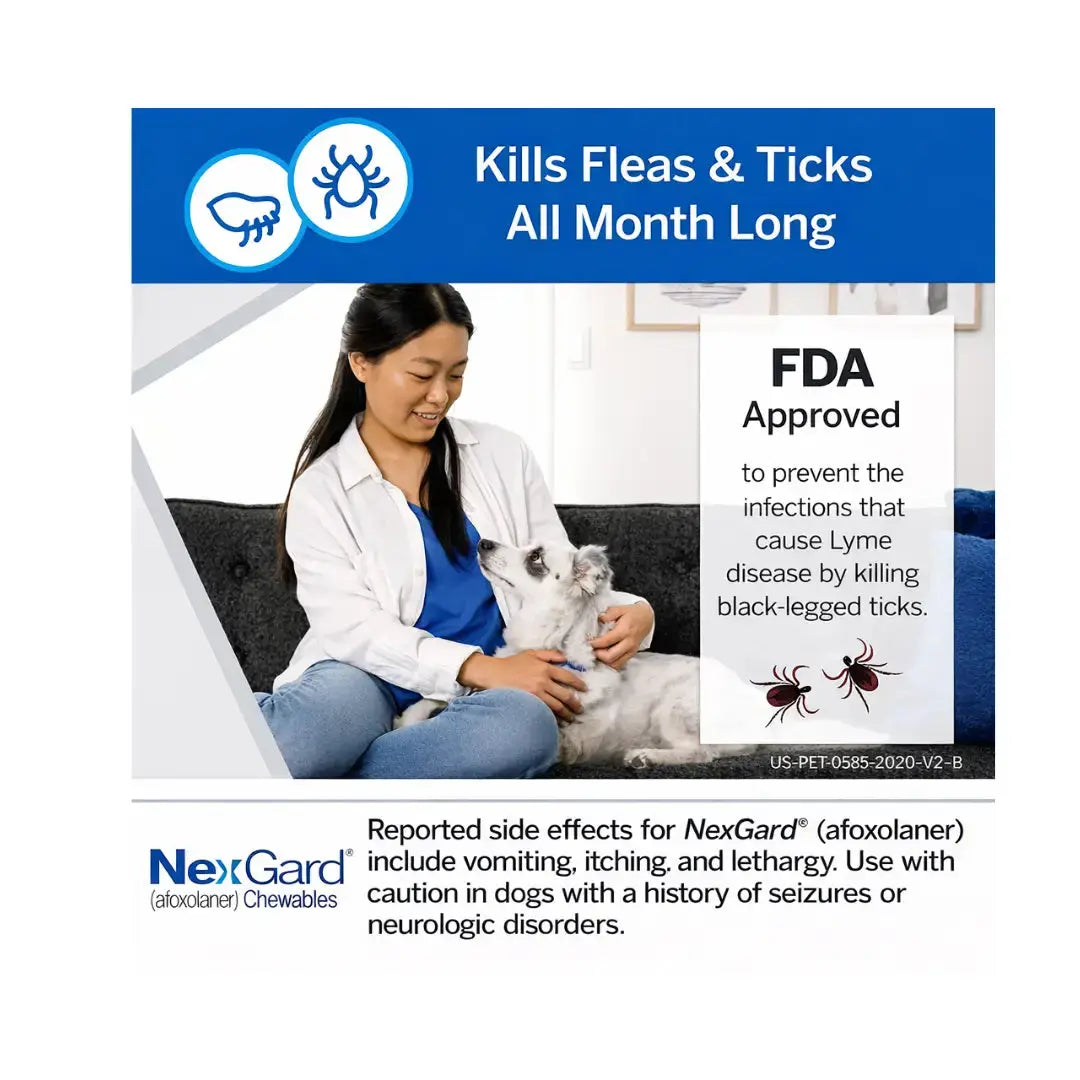 NexGard Chewable Tick & Flea Tablets for Dogs   | Canine & Co