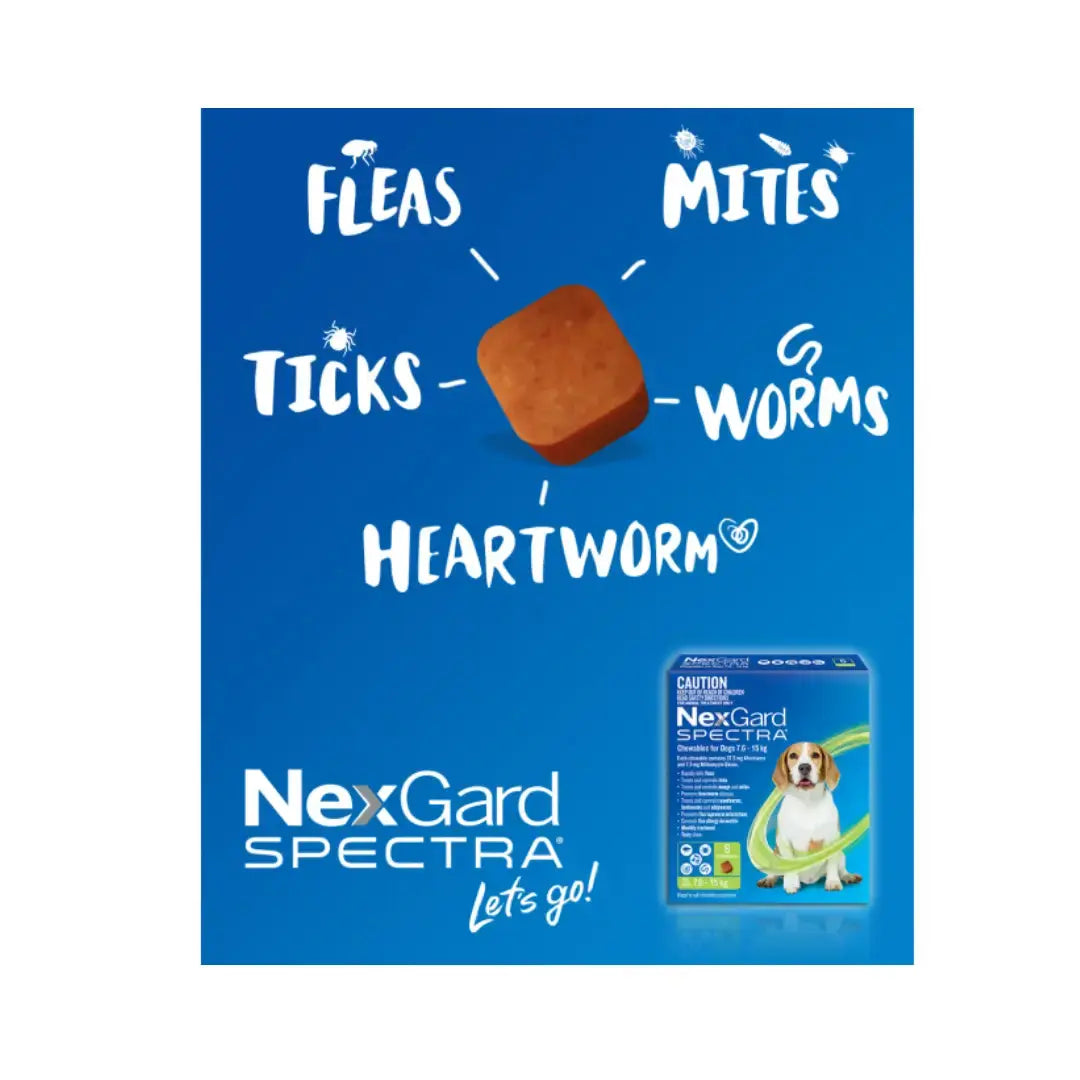 NexGard Spectra Chewable Tick & Flea Tablets   | Canine & Co