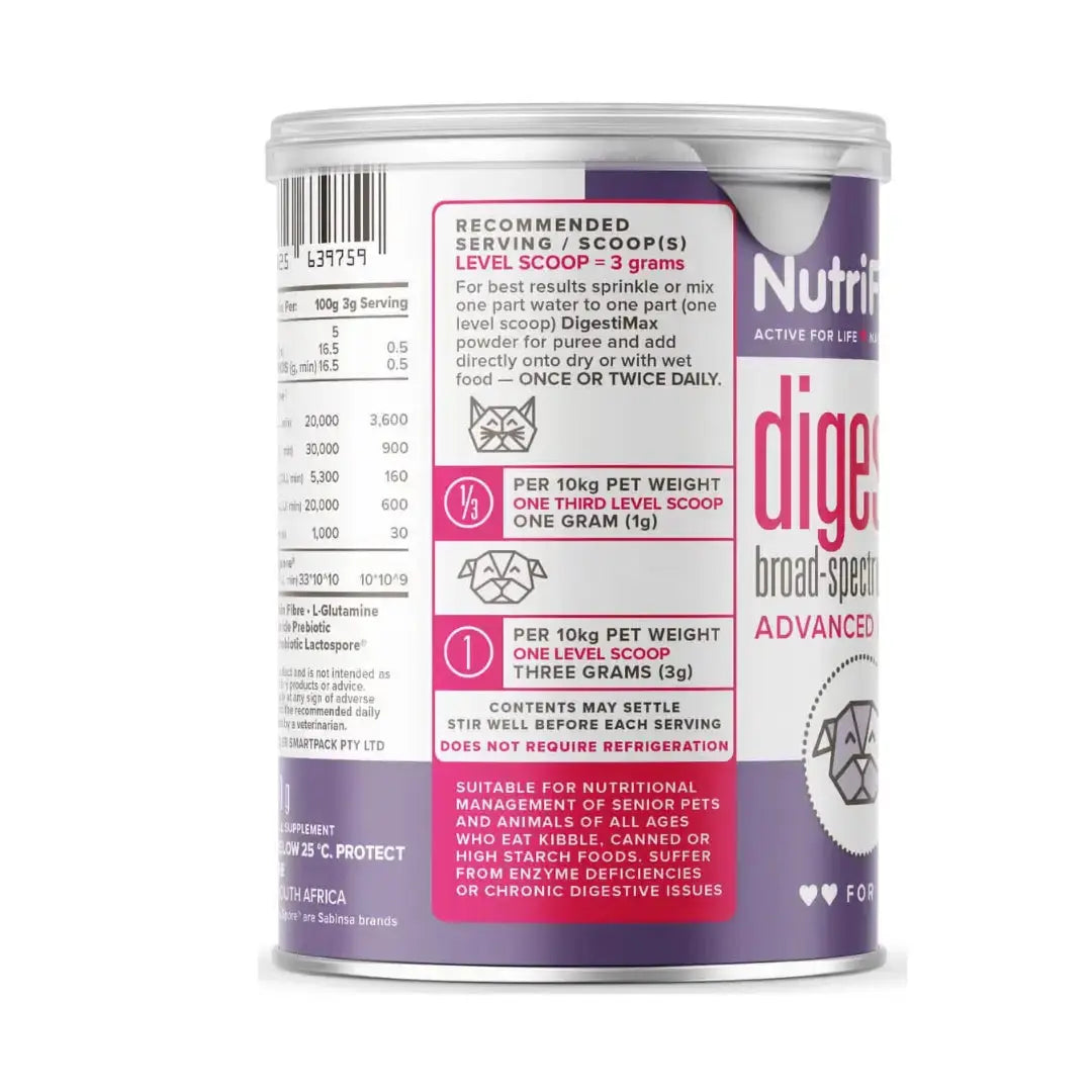 Nutriflex Digestimax Digestive Care for Dogs and Cats   | Canine & Co