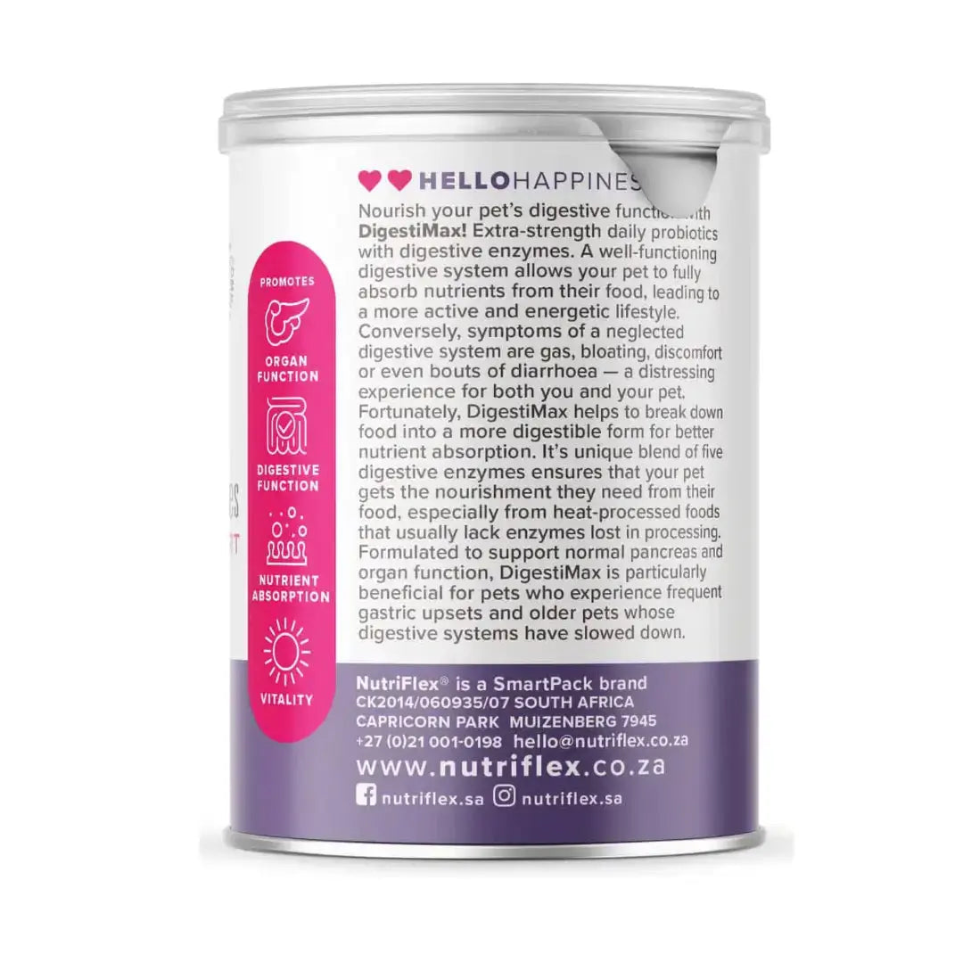 Nutriflex Digestimax Digestive Care for Dogs and Cats   | Canine & Co