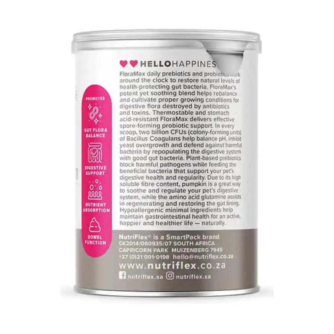 Nutriflex Floramax Probiotic for Dogs and Cats   | Canine & Co