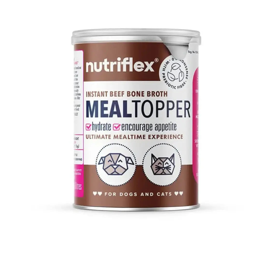 Nutriflex Gravy Meal Topper - Beef Bone Broth   | Canine & Co
