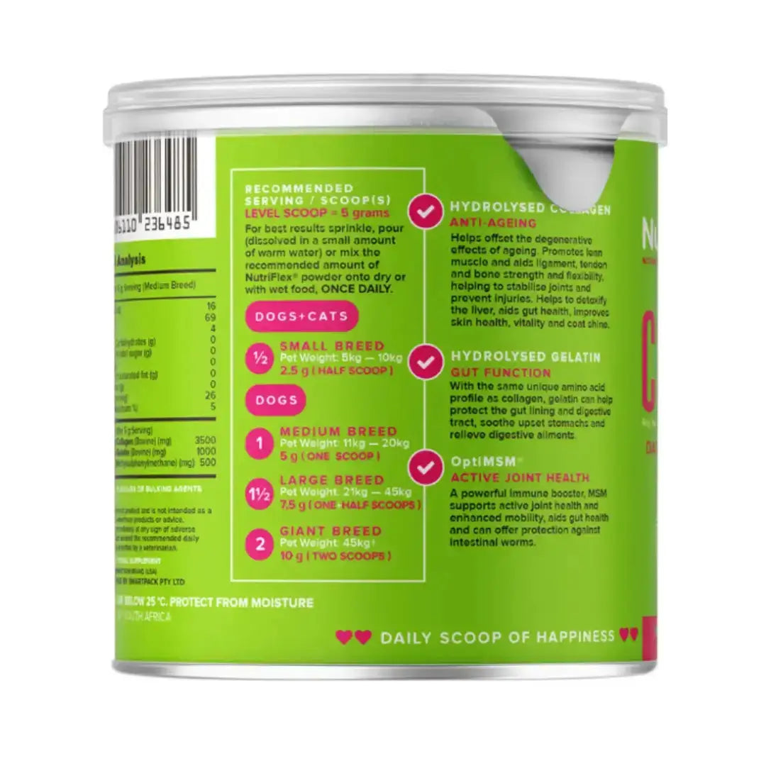 Nutriflex Maintenance Collagen for Dogs and Cats   | Canine & Co