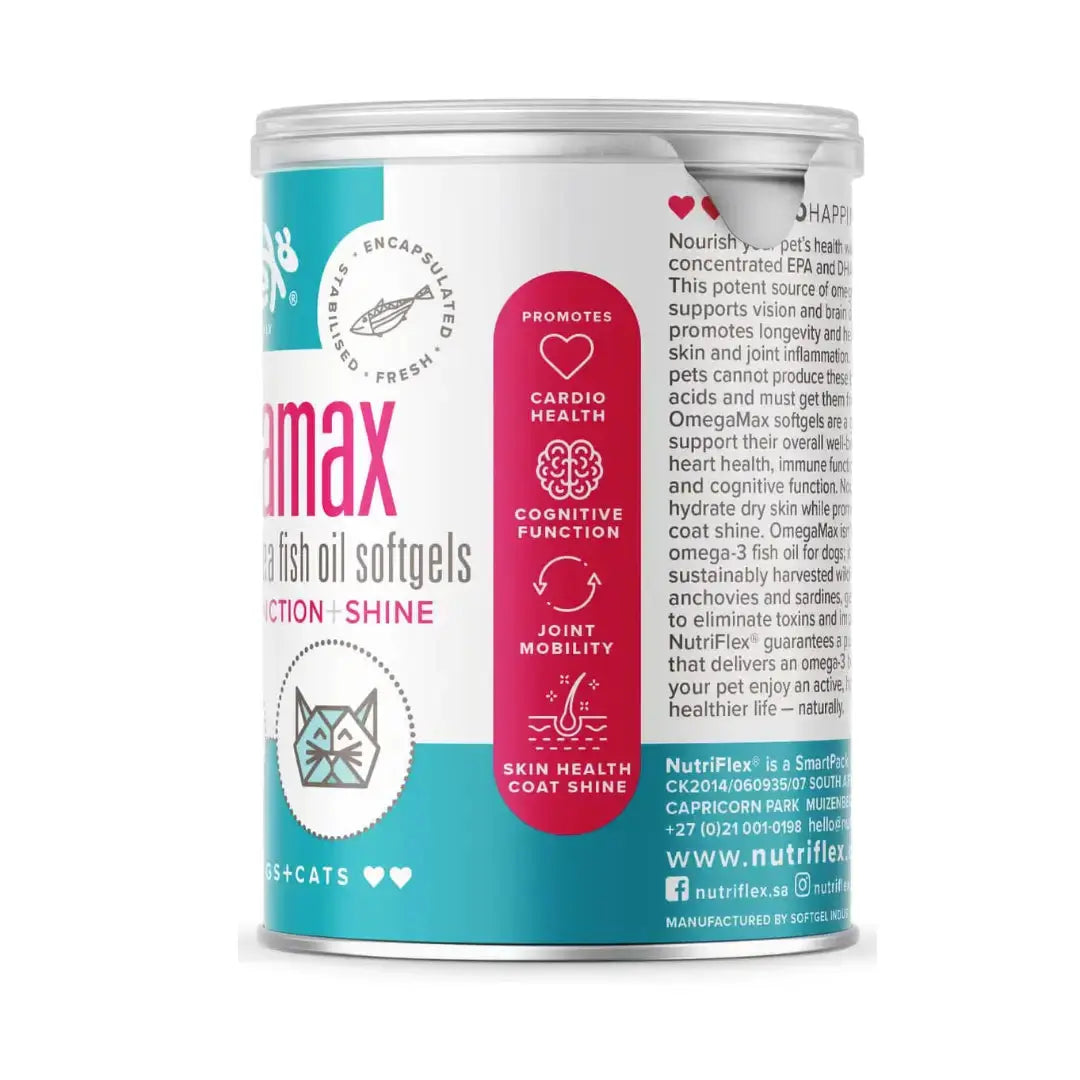 Nutriflex Omegamax For Dogs & Cats   | Canine & Co