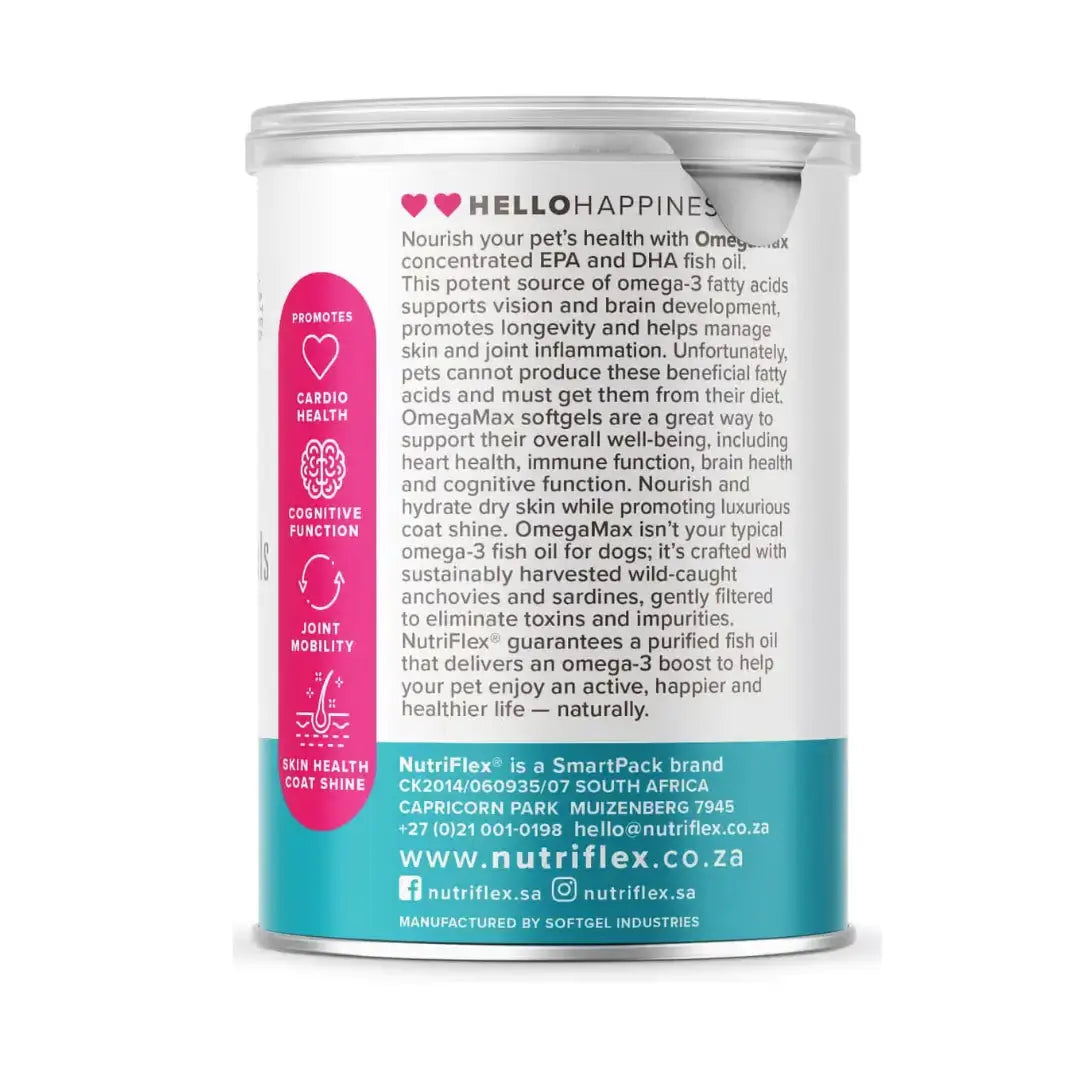 Nutriflex Omegamax For Dogs & Cats   | Canine & Co