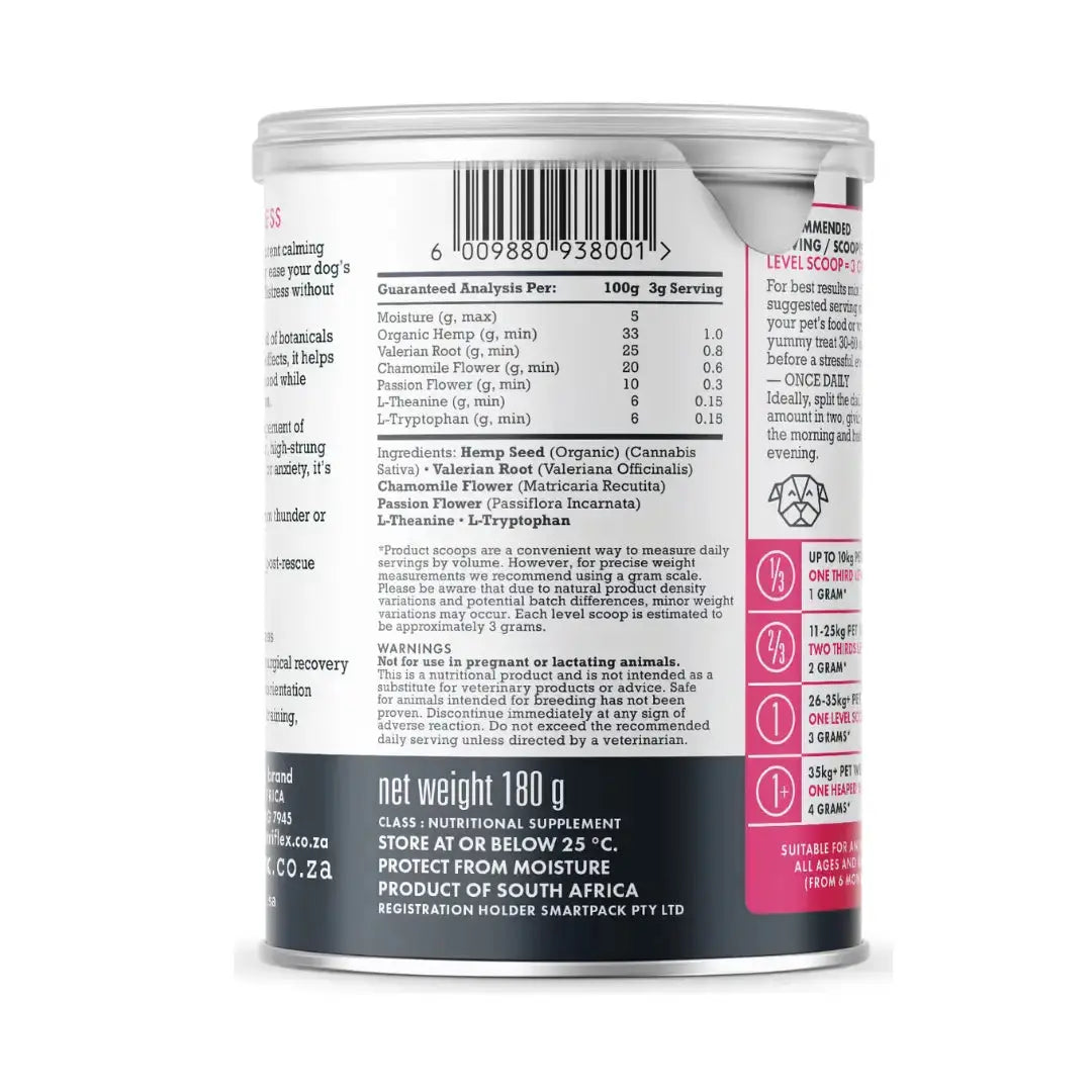 Nutriflex Relaxmax Calming Powder for Dogs   | Canine & Co