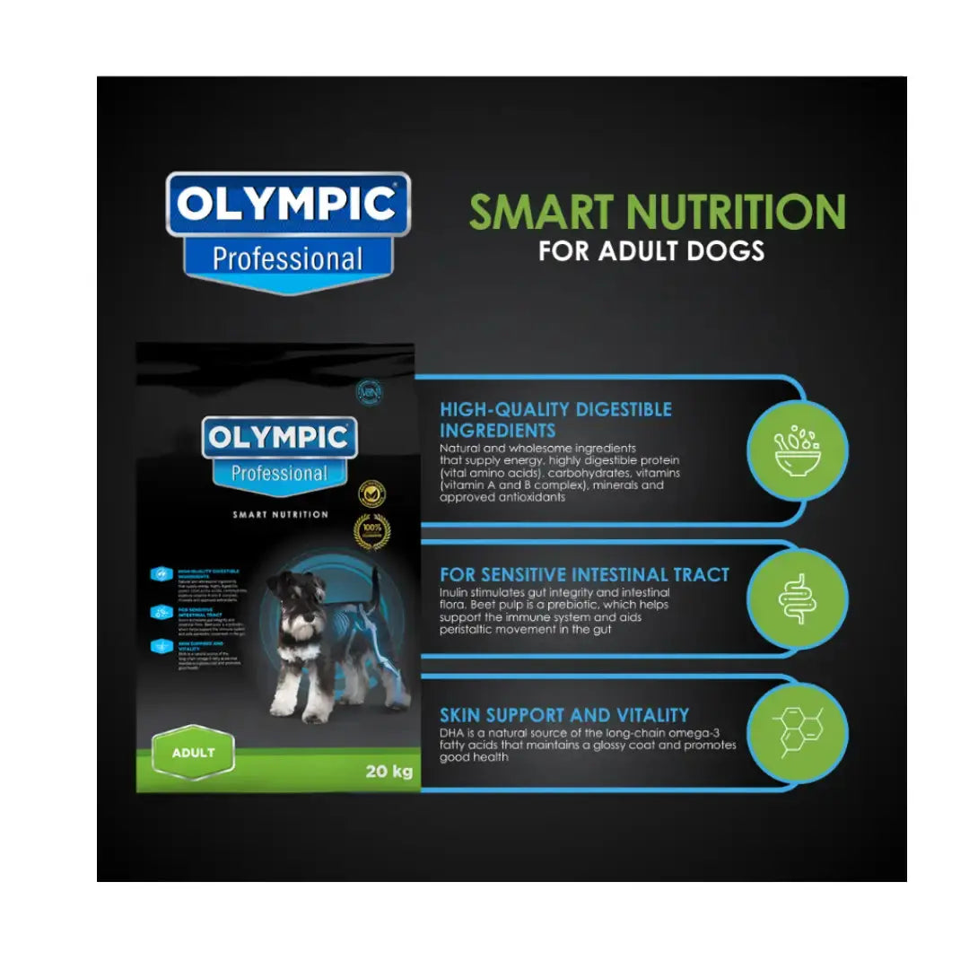 Olympic Professional Adult Dry Dog Food   | Canine & Co