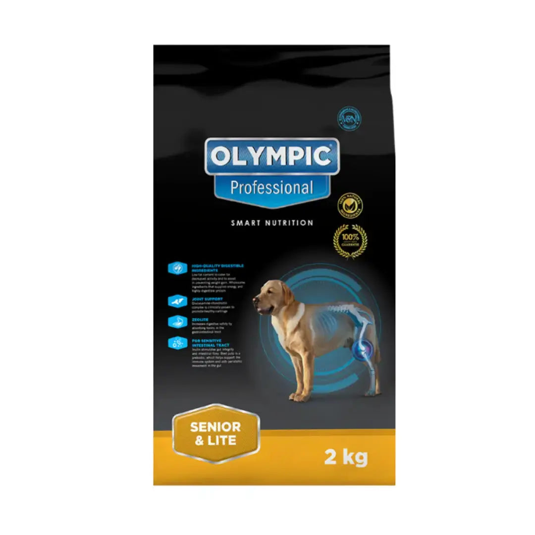 Olympic Professional Senior & Lite Dry Dog Food   | Canine & Co