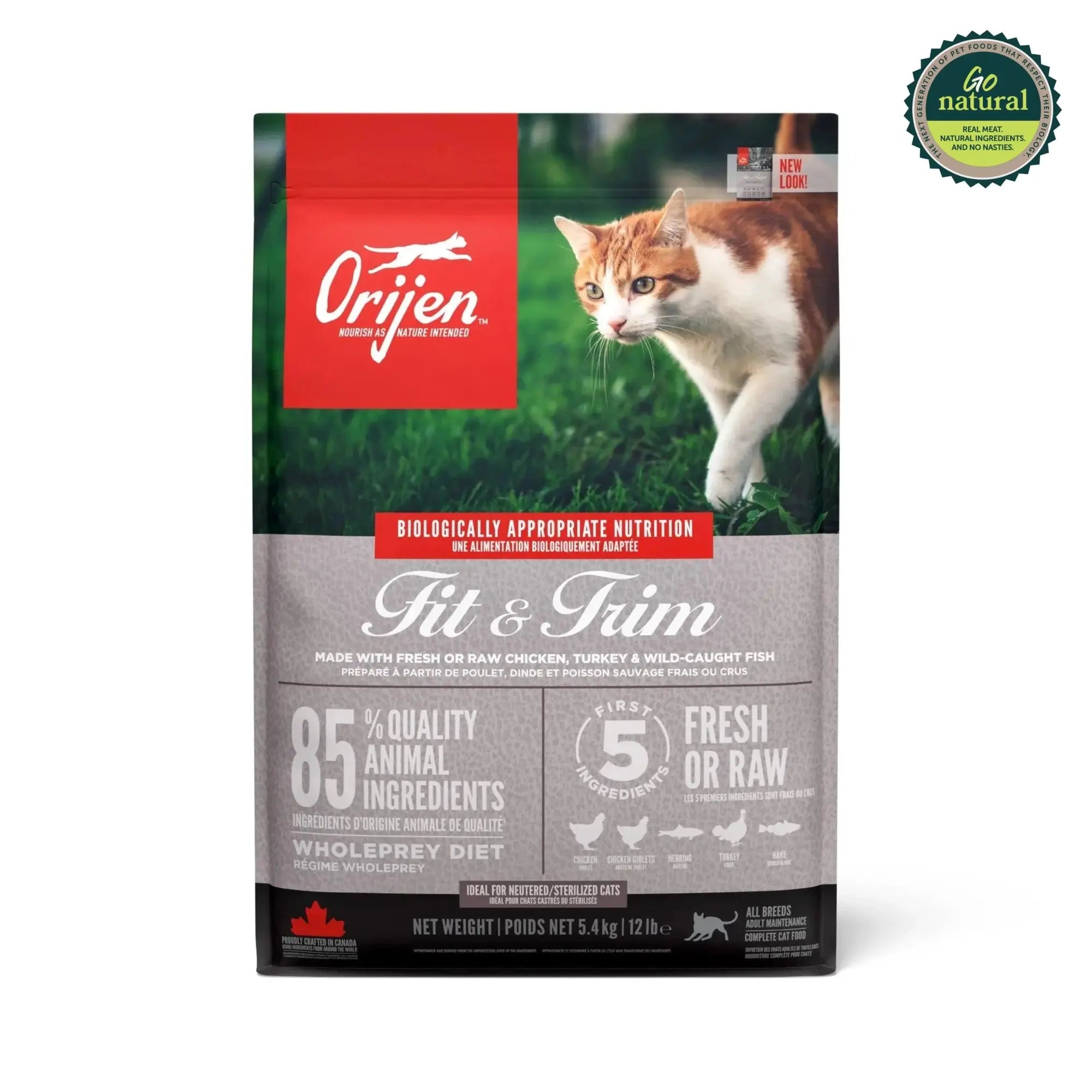 Orijen Fit & Trim Dry Cat Food   | Canine & Co