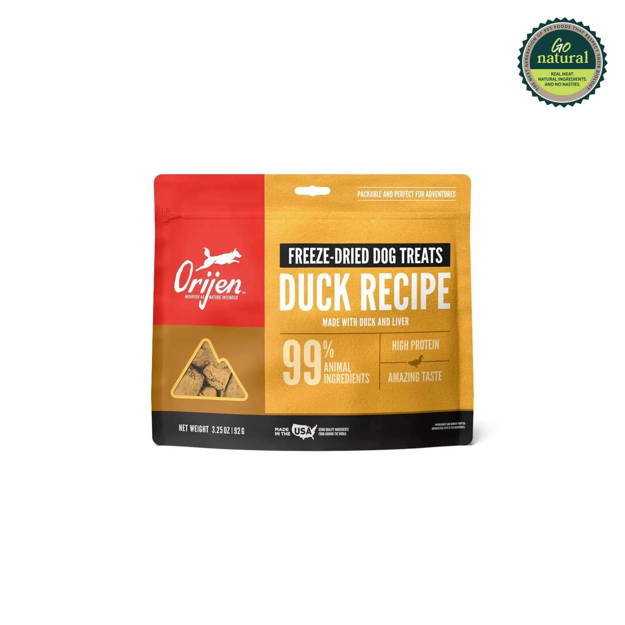 Orijen Free Run Duck Freeze-Dried Dog Treats   | Canine & Co