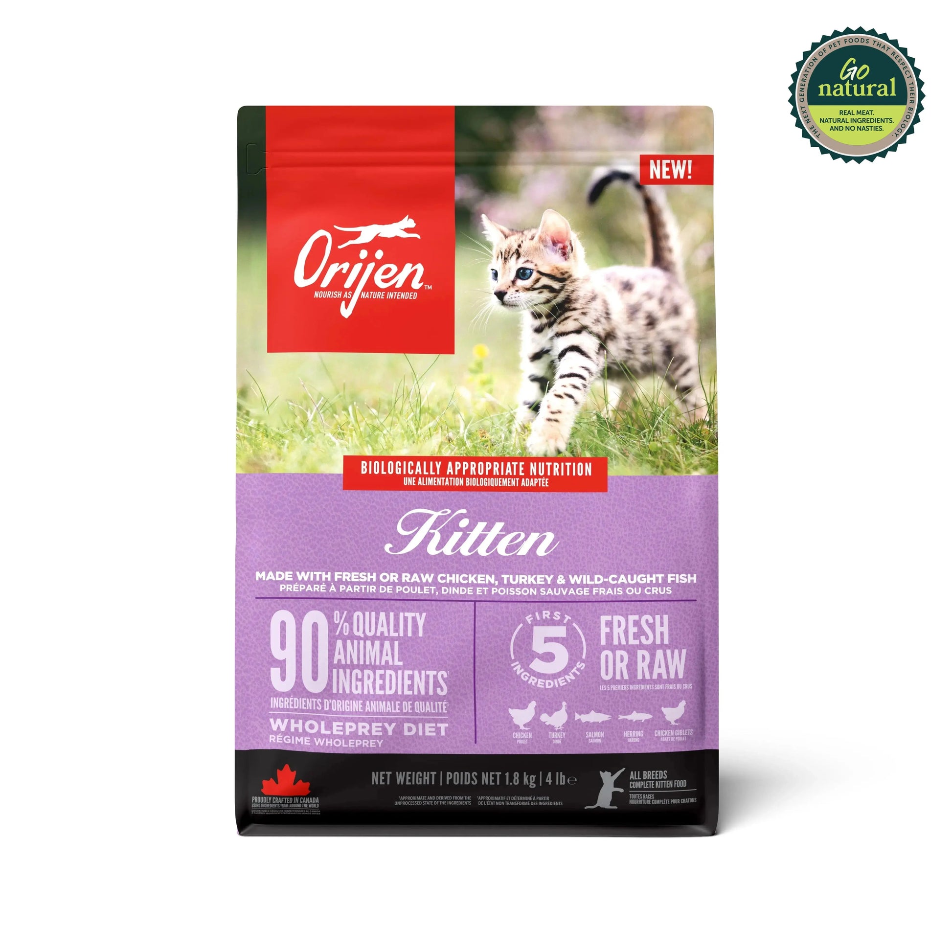 Orijen Kitten Dry Cat Food   | Canine & Co