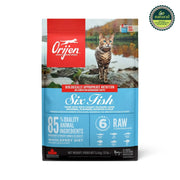 Orijen Six Fish Dry Cat Food   | Canine & Co