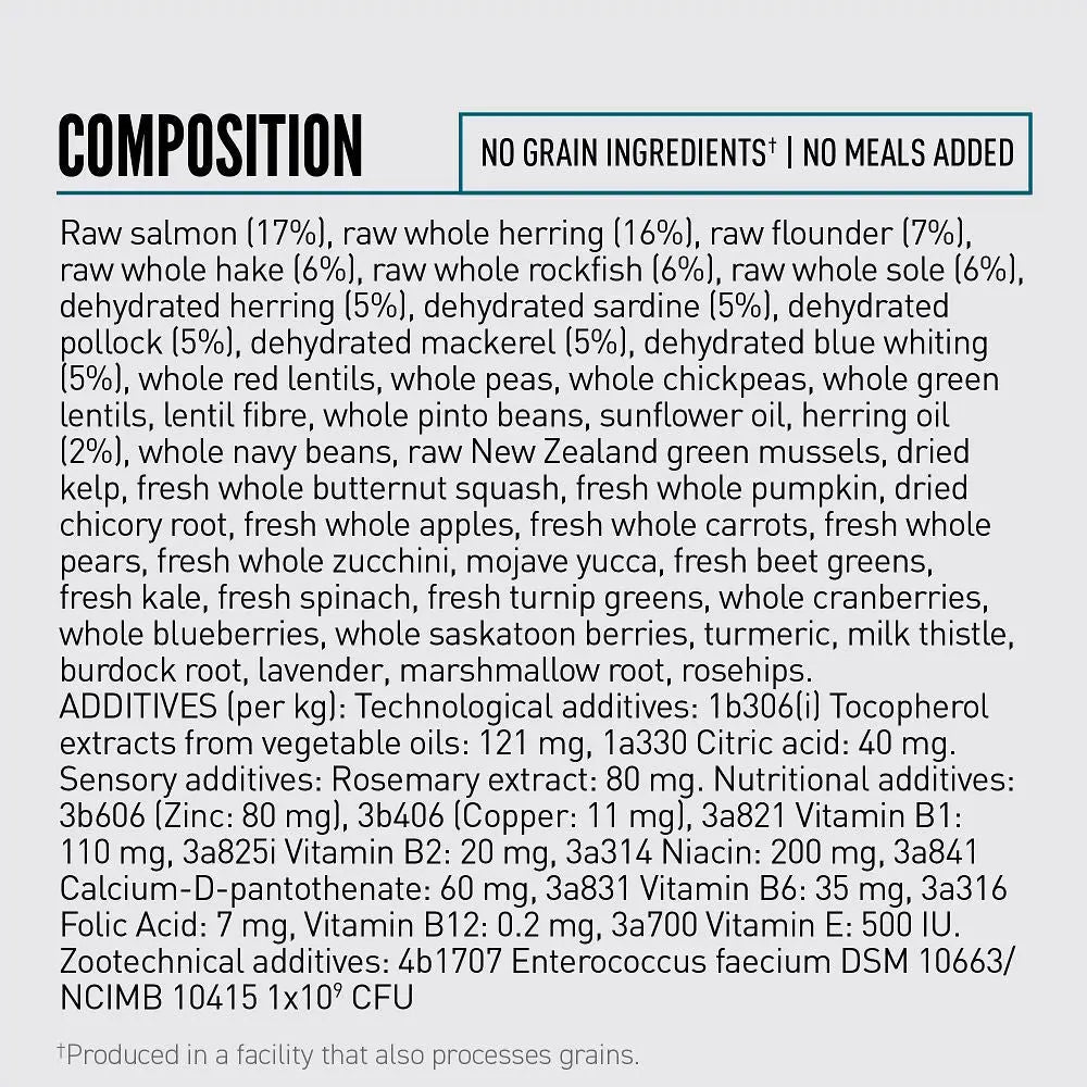 Orijen Small Breed Marine Fish Dry Dog Food   | Canine & Co