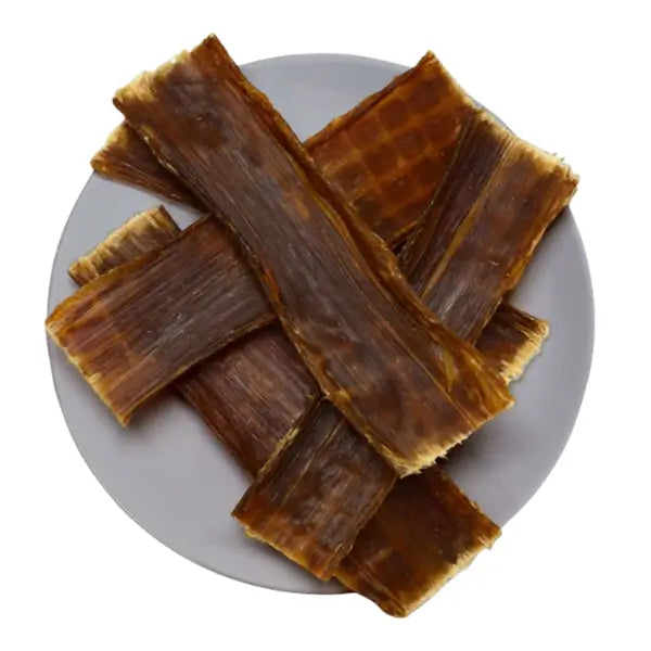 The Ostrich Lady Beef Flatties Dog Treat
