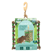Oxbow Enriched Life - Apple Stick Hay Feeder   | Low Prices | Canine & Co