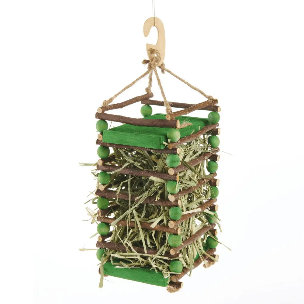 Oxbow Enriched Life - Apple Stick Hay Feeder   | Low Prices | Canine & Co