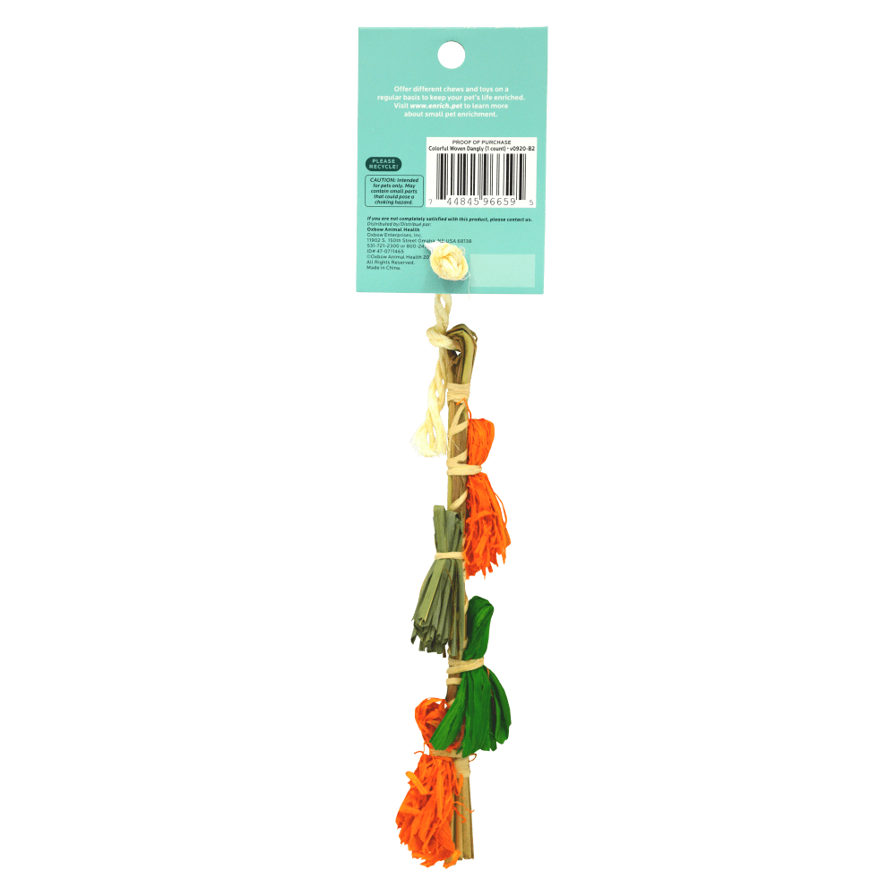 Oxbow Enriched Life - Color Play Dangly   | Canine & Co