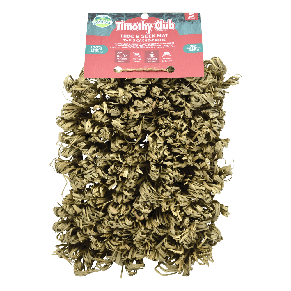 Oxbow Timothy CLUB Hide & Seek Mat - Small   | Canine & Co