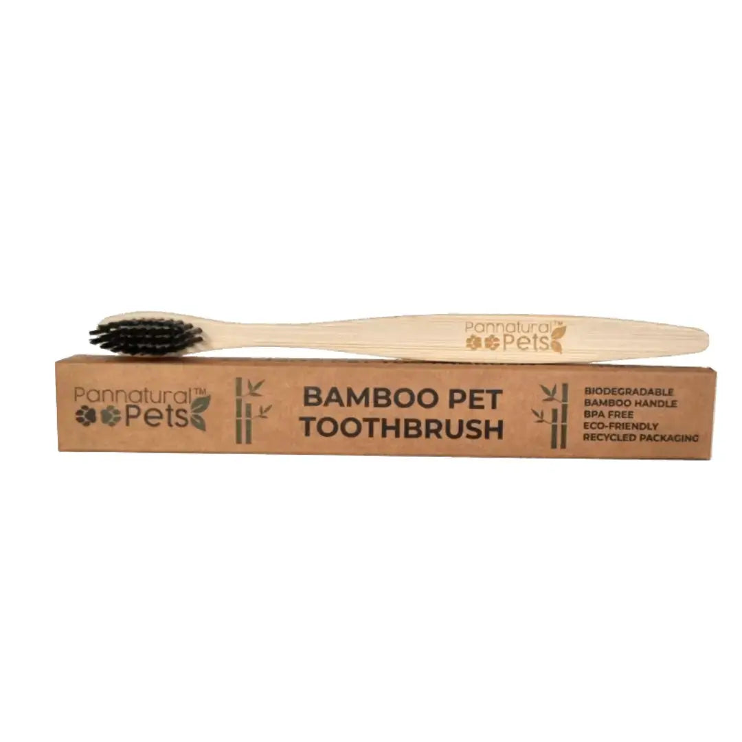 Pannatural Pets Bamboo Pet Toothbrush   | Canine & Co