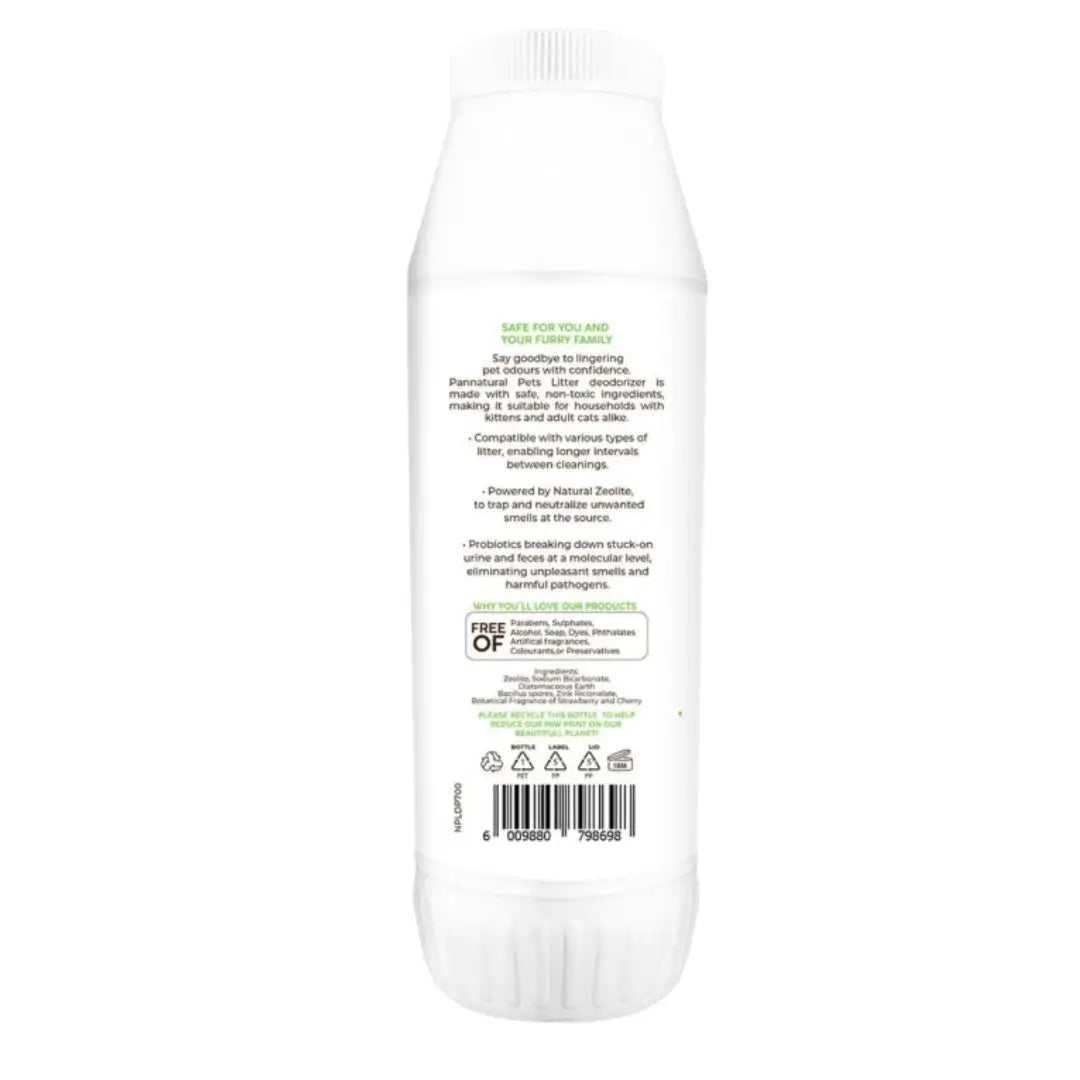 Pannatural Pets Cat Litter Deodoriser 700ml