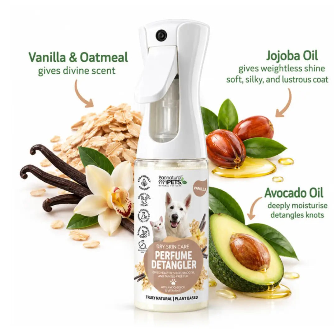 Pannatural Pets Dry Skin Detangler Spray