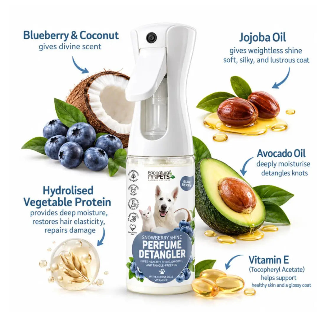 Pannatural Pets SnowBerry Shine Detangler Spray
