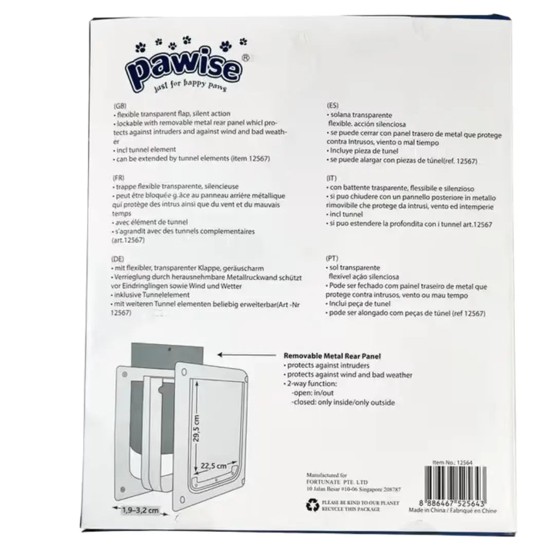 Pawise 2 Way Locking Dog Door   | Canine & Co