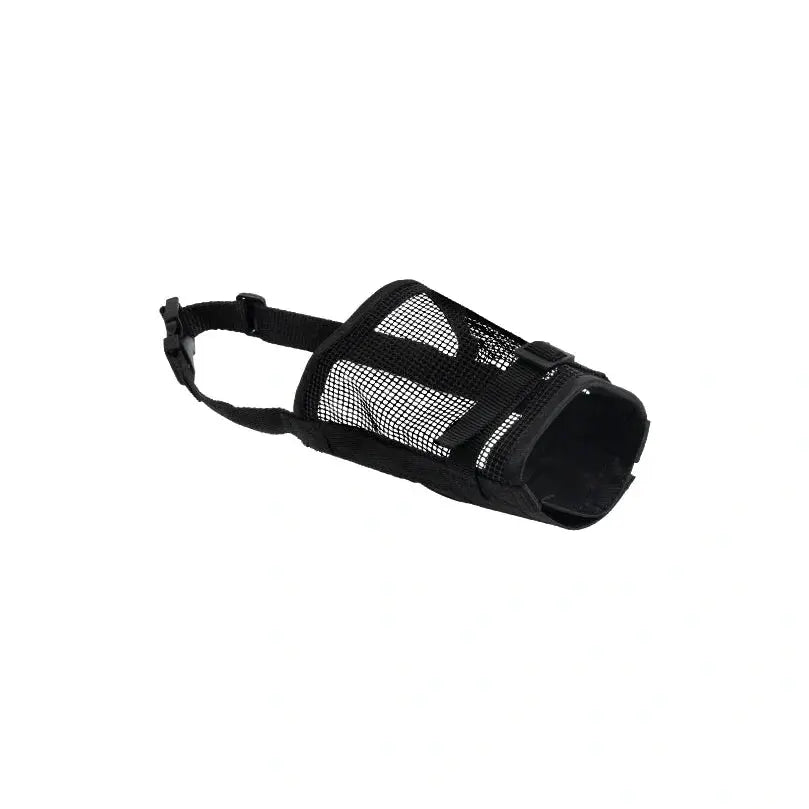 Pawise Adjustable Nylon Dog Muzzle with Net Insert