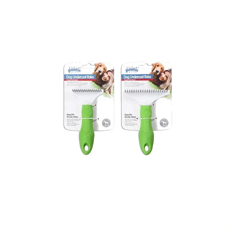 Pawise Dog Undercoat Rake image 2