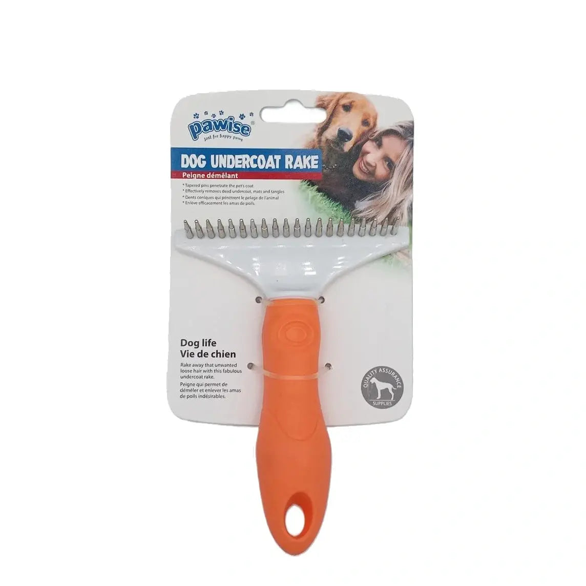 Pawise Dog Undercoat Rake image 4